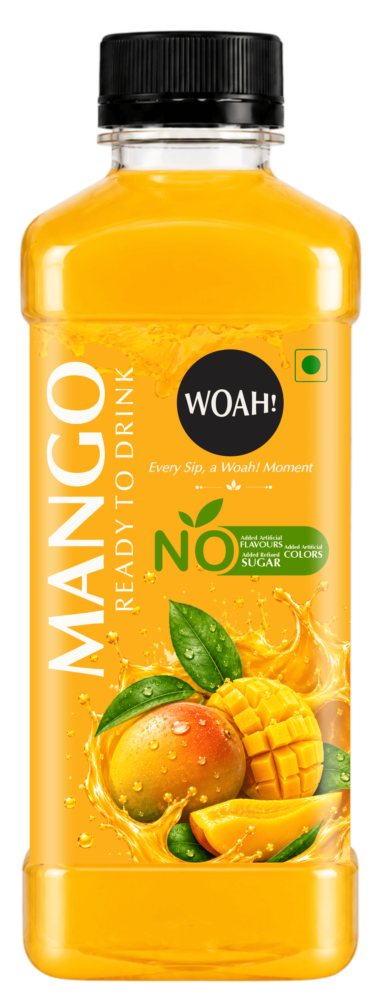 Woah! Mango 250 ml ready to drink bottle